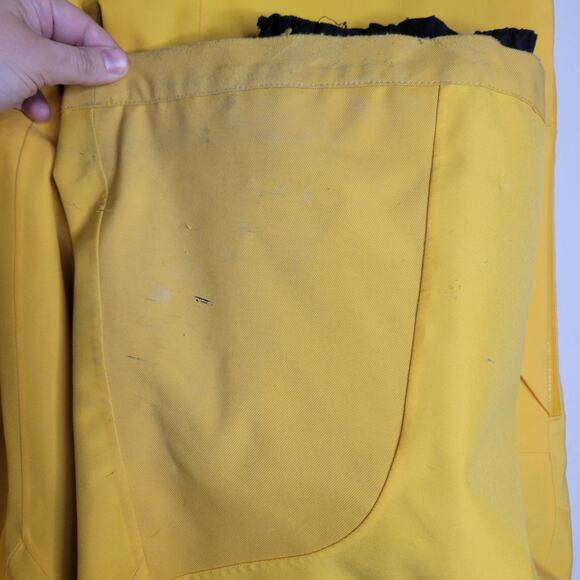 Patagonia H2No Snowshot Recco Ski Snowboard Pants Men’s Large Yellow EUC - Picture 8 of 16